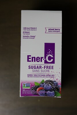 ener c sugar free sans Sucre mixed berry