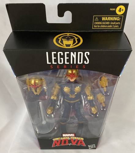 Figura de acción Marvel Legends Classic Nova ¡NUEVA! Walgreens 2021 exclusivos Warriors - Imagen 6 de 8