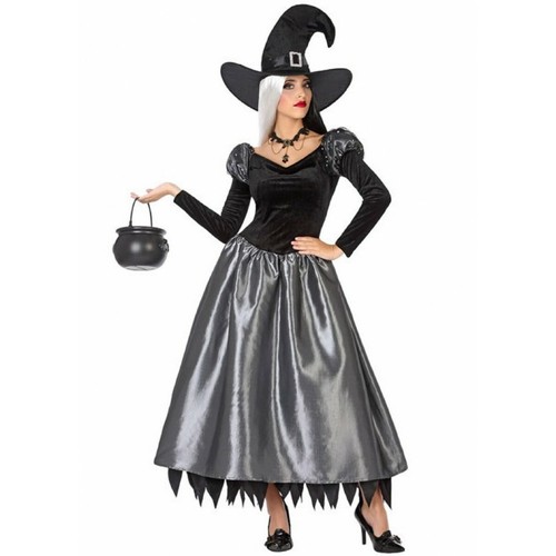 Costume da Strega Halloween Travestimento da Donna Cosplay Carnevale Fancy  Dress | eBay