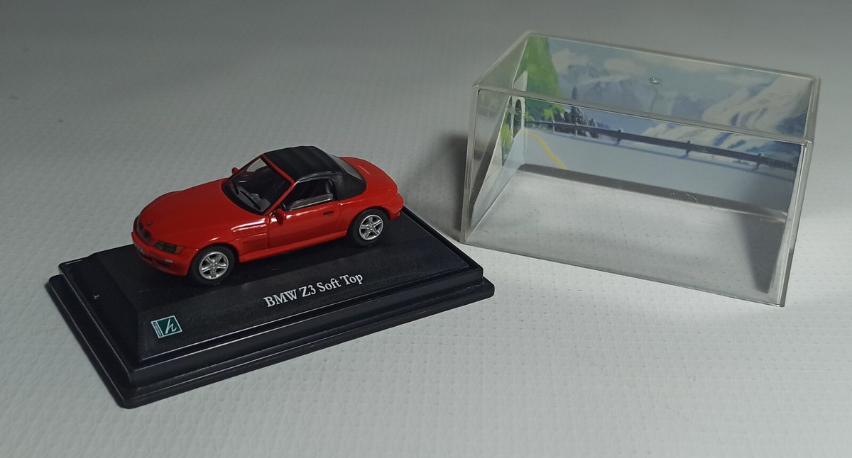 HONGWELL CARARAMA BMW Z3 SOFT TOP RED 1:72 DIECAST MINI TOY CAR w