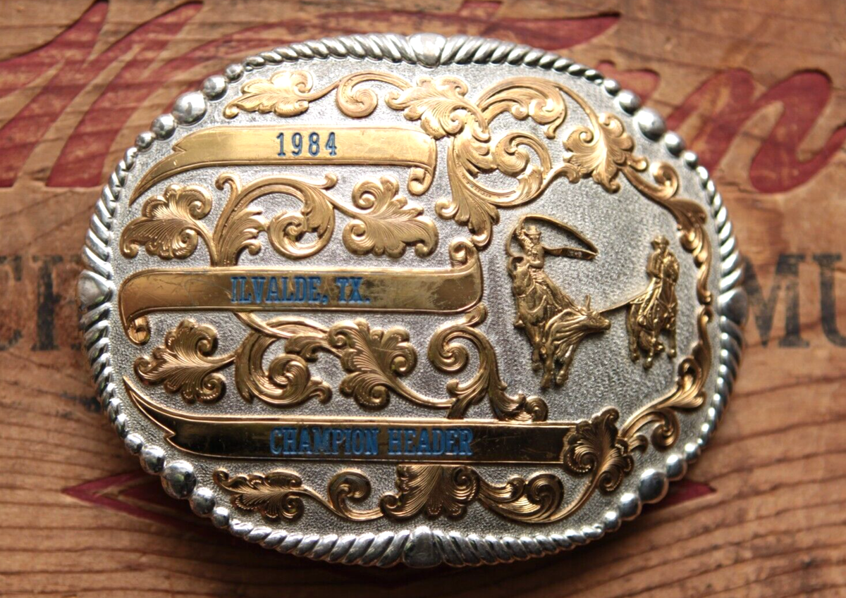 Gist Sterling Front Bronze Overlay CHAMPION Header TX 