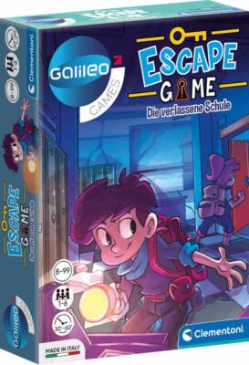 Clementoni Galileo Escape Games Die Verlassene Schule Exit ab 8  NEU / OVP