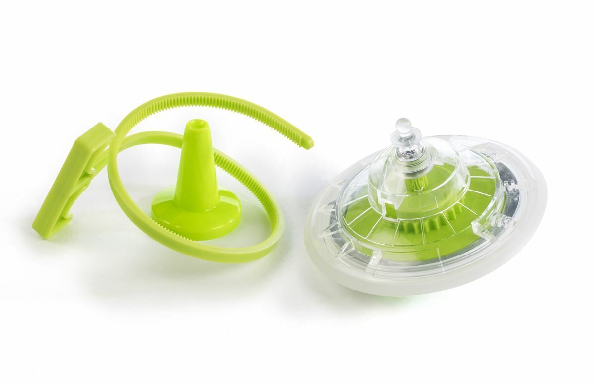 GRAVITRON Space Gyro UFO Stand Spinning Top Toy Gyroscope