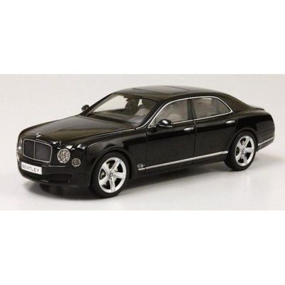 KYOSHO 2014 Bentley Mulsanne Speed-Onyx Black/Cream Interior 1:18*New! Last One!