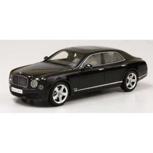 KYOSHO 2014 Bentley Mulsanne Speed-Onyx Black/Cream Interior 1:18*New IN STOCK* - Photo 1 sur 3