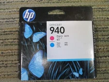 NEW Genuine HP 940 Magenta/Cyan Printhead C4901A 1/2016