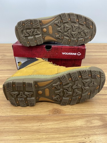 Wolverine Men's Dublin Waterproof Insulated 6" Boot Wheat Leather W04780 Size 13 - Picture 6 of 6
