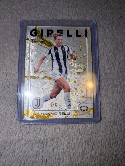 2024-25 Topps Chrome UWCL Juventus Cristiana Girelli I / XI