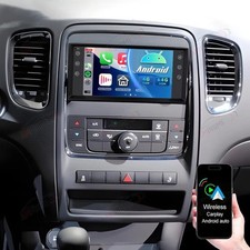 4+64GB Android 15 per DODGE DURANGO 2011-2013 autoradio GPS NAVI BT Carplay WIFI