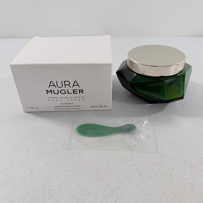 AURA BY THIERRY MUGLER BODY CREAM  6.8 OZ (200 ML) NEW WITH BOX
