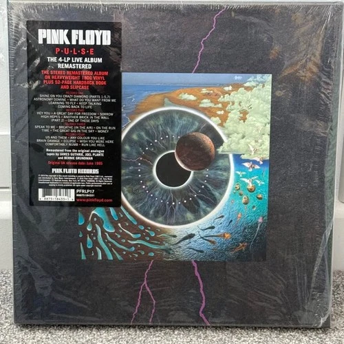 Pink Floyd Pulse 4LP reissue boxset 2018 Rare EU press UK NM still in shrink