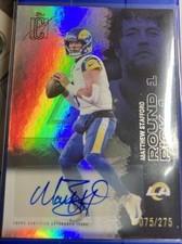 2025 Topps Signature Class Chrome Matthew Stafford Autograph #32 75/275