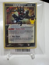 Carta Pokemon Greninja SWSH144 mai aperta versione inglese 25° promo