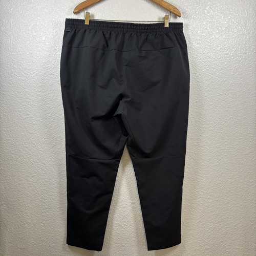 Lululemon Men's Slim Fit Pants Size XXL Black Pull On Drawstring Stretch - Picture 3 of 7