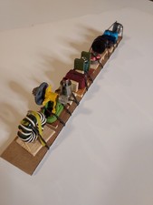 Model Train Industrial Cargo Pallets Lot Of 10 Hand Crafted And Painted 1 USA