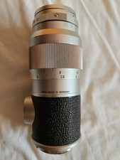 Leica Leitz Elmar 135mm f4.0 M Telephoto Lens S : 1769xxx w/Caps Chrome Germany