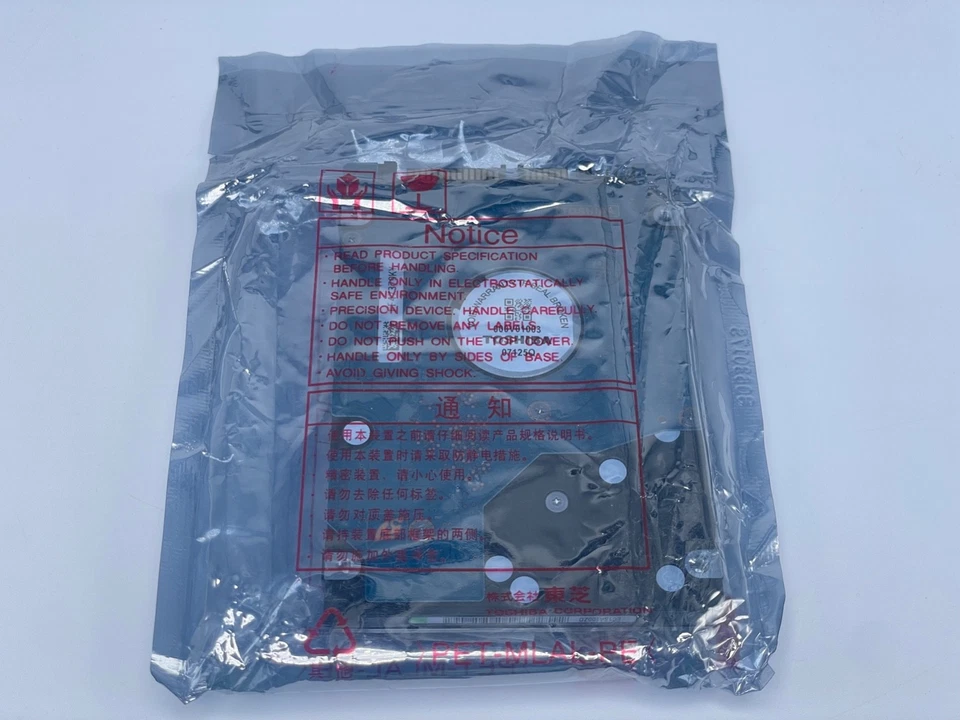 NEW!!! Toshiba MK1032GSX 100GB Internal 5400RPM 2.5" HDD2D30 Hard Disk Drive - Image 2 of 2