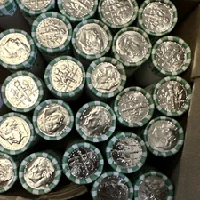 2025 D Uncirculated Dime Bank Sealed Roll 50 coins Free Shipping