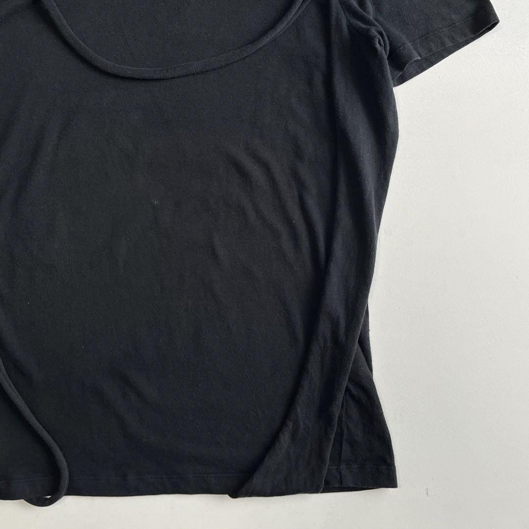 Vintage 2004 Helmut Lang Bondage T-Shirt Size M Black Length Vintage 2004 Helmut Lang Bondage T-Shirt Size M Black Length