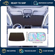 Car Windshield Sun Shade 145x80cm Foldable 5-Layer UV Block Front Window