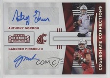 2020 Contenders Draft Picks Fame 5/5 Anthony Gordon Gardner Minshew II Auto h3a
