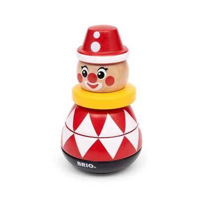 BRIO   30490 Magnetischer Stapelclown | Spielzeug für Kleinkinder ab 12 Mo