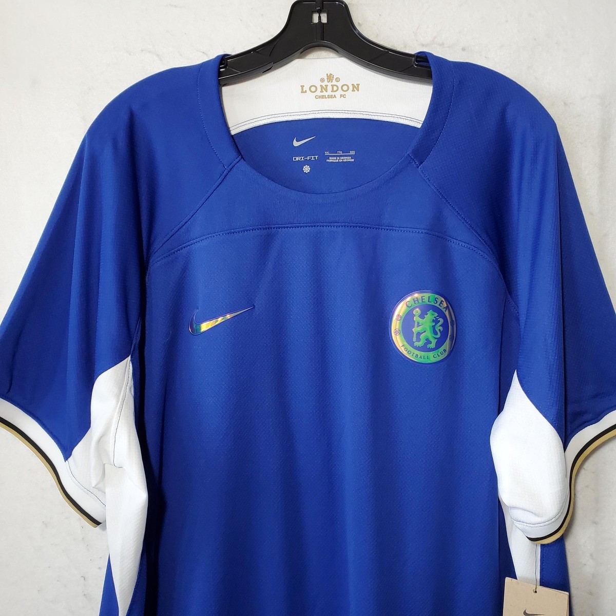 Chelsea FC Jersey Mens XXL Blue White Premier League Soccer Enzo 8