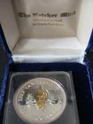 1975 Solomon Islands Silver/Gold commemorative bullion coin