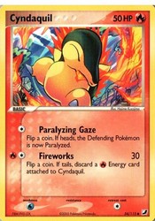 Pokémon TCG Cyndaquil 54/115 EX Unseen Forces Common