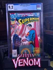 SUPERMAN IN ACTION COMICS ANNUAL #3 GRADED CGC AT 9.2 SLAB
