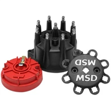 MSD Distributor Cap and Rotor Kit 84317; Replacement for #8570, 8545, 8546