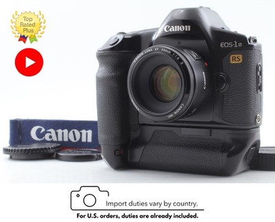 [NEUWERTIG mit Trageriemen] Canon EOS 1N RS analoge Kleinbildkamera EF 50mm...