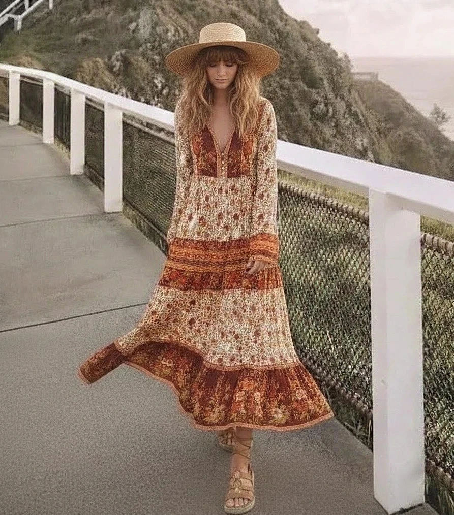 chinese dress ladies Sugar High Maxi Dress Burgundy