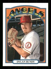 2021 Topps Heritage #370 Dylan Bundy Los Angeles Angels TW4092