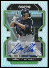2022 Panini Prizm Draft Picks #PDP155 Ignacio Alvarez Base Autographs Silver