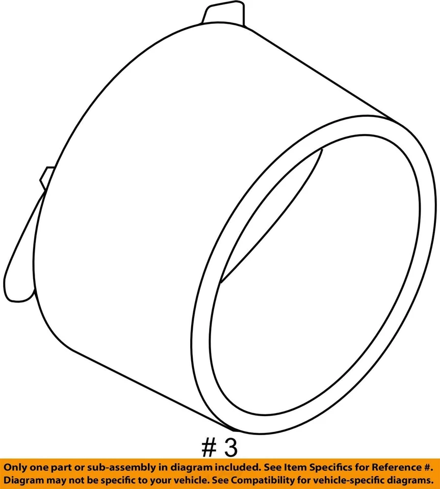 CUBIERTA INST CSTR PARA CHEVROLET AVEO AVEO5 2005-2008 *PLATEADA 96413712 - NUEVA OEM Foto 3 de 3