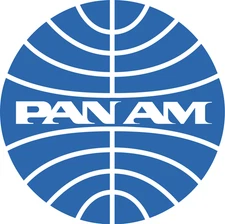 Pan Am sticker weatherproof bumper vinyl decal