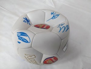 Arsenal 2020/21 Signed Ball Featuring Premier League Star Players Memorabilia