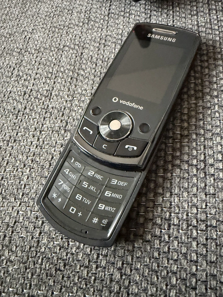 Samsung SGH J700v Slide Mobile Phone Vodafone Network Fully Working Retro J700, photo 4 of 5