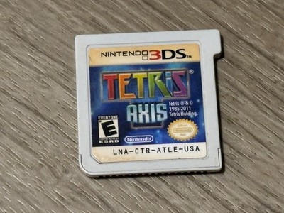 Tetris Axis Nintendo 3DS Cart Only Tested Authentic