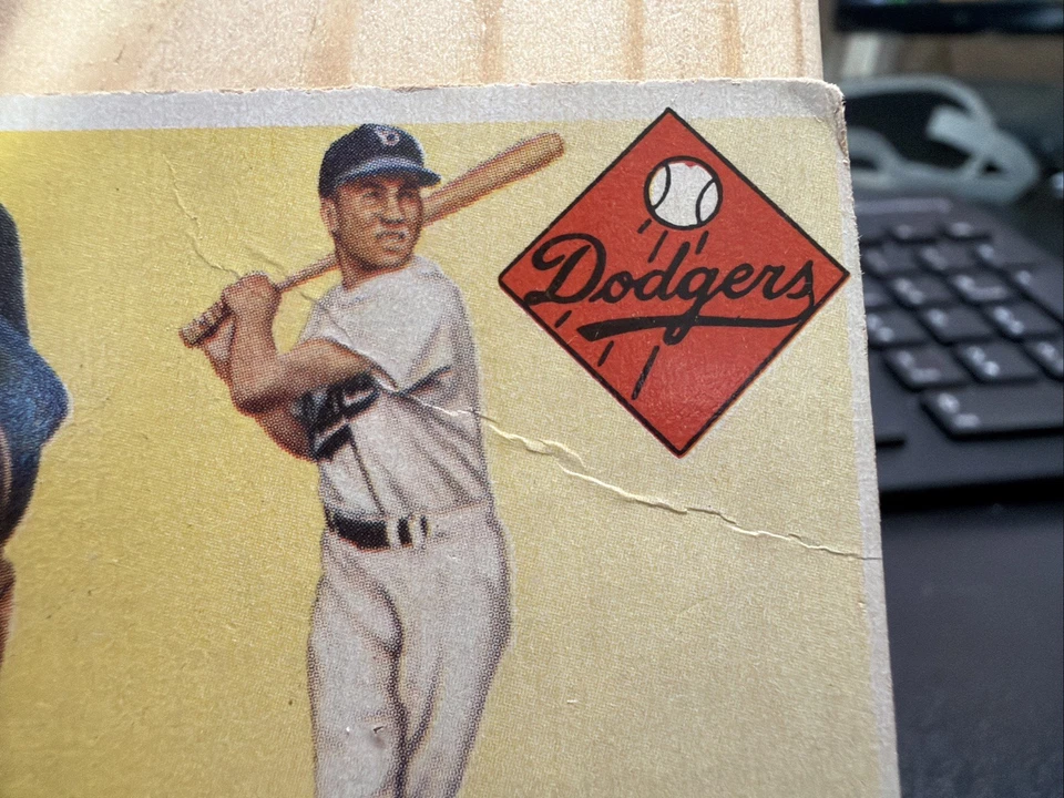 1955 Topps - High # Duke Snider #210 Foto 4 de 4