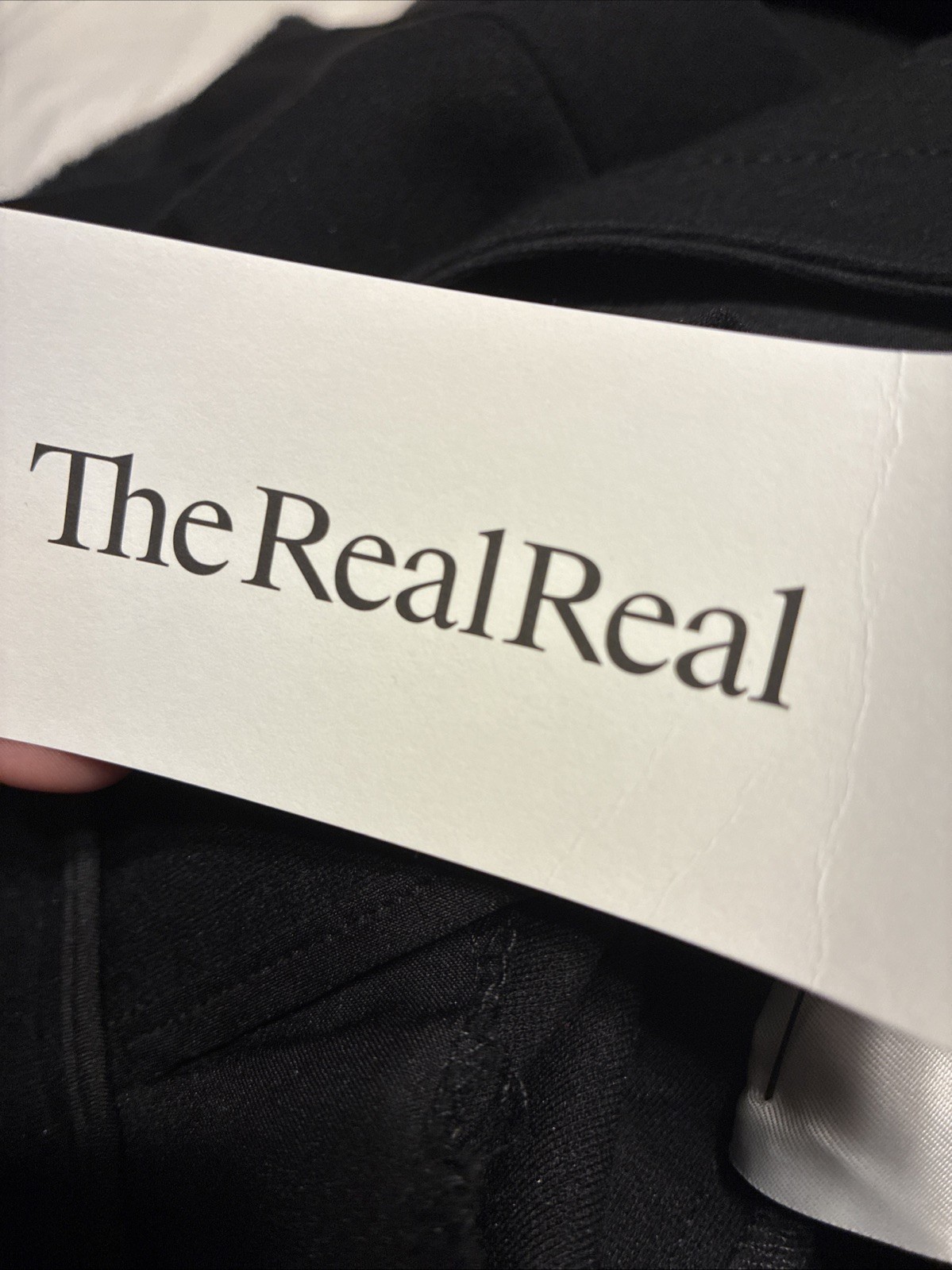 diane von furstenberg Authentic Solid Black Strai… - image 6