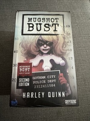 Harley Quinn Mugshot Bust Cryptozoic 2nd Edition Numbered /3000 Limited
