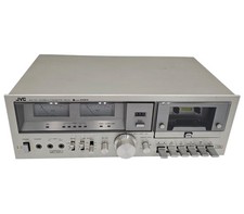 Vintage JVC KD-55 Cassette Deck Player Tested Works But For Parts Or Repair Read