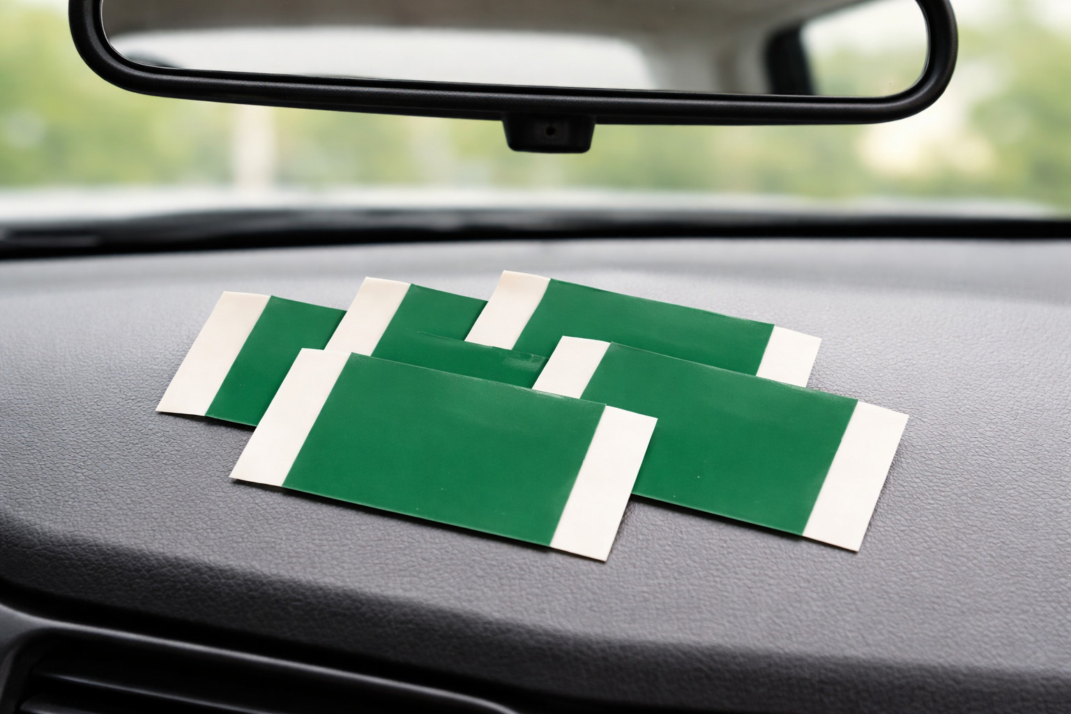 4X Extra Strong Interior Rear View Mirror Adhesive Double Sided Sticky Pads