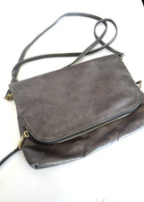 HOBO The Original Crossbody Bag Grey Taupe Le...