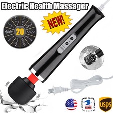 Multi-Speed Bullet Vibrator Wand Neck Leg Full Body Personal Massage For Women