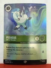 Lorcana - EPIC - Pegasus - Gift for Hercules - 212/204 - Fabled- RAINBOW FOIL