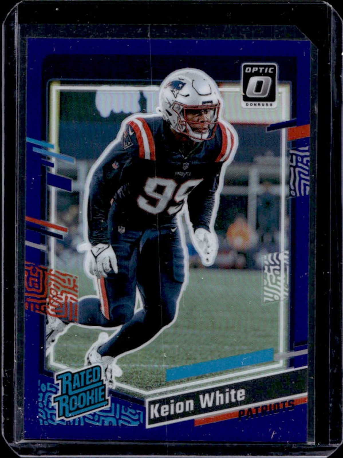 Keion White Panini Donruss #371 Optic Preview-Purple