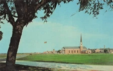 Pensacola FL Florida Naval Air Station Navy Military Base USAF Vtg Postcard H55